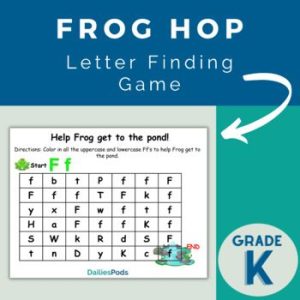 Letter F identifying