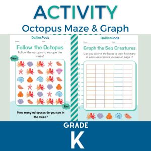 Octopus Maze / Graphing Activity