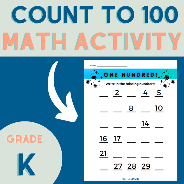 Count to one hundred! Write