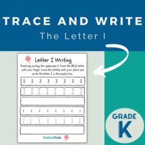Letter I writing
